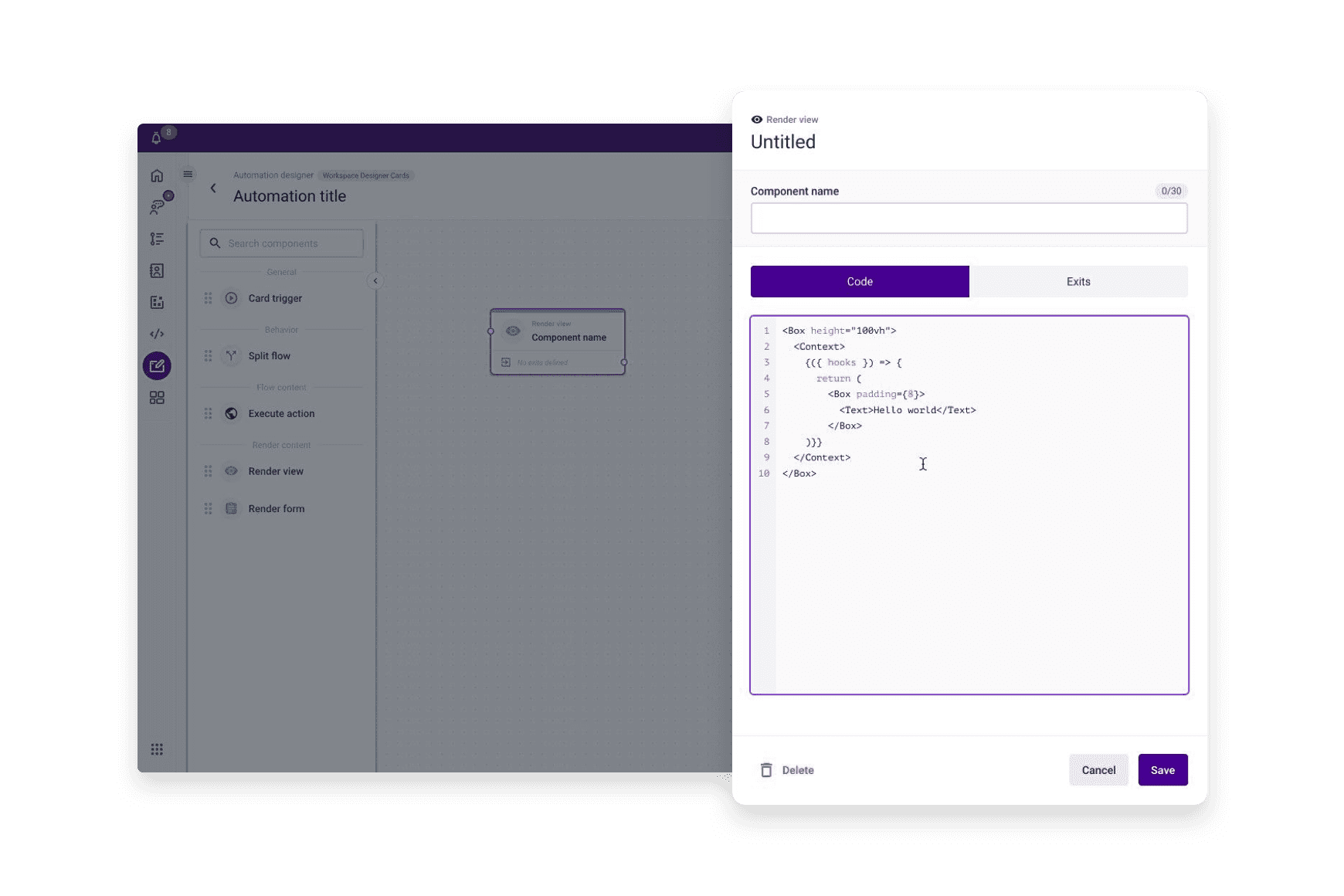 Minimize Development Resources