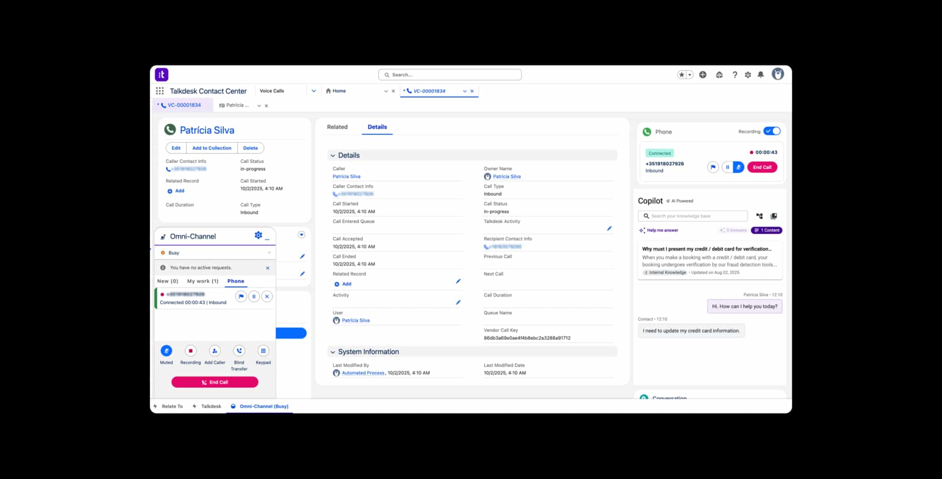 Ai Service Cloud Voice