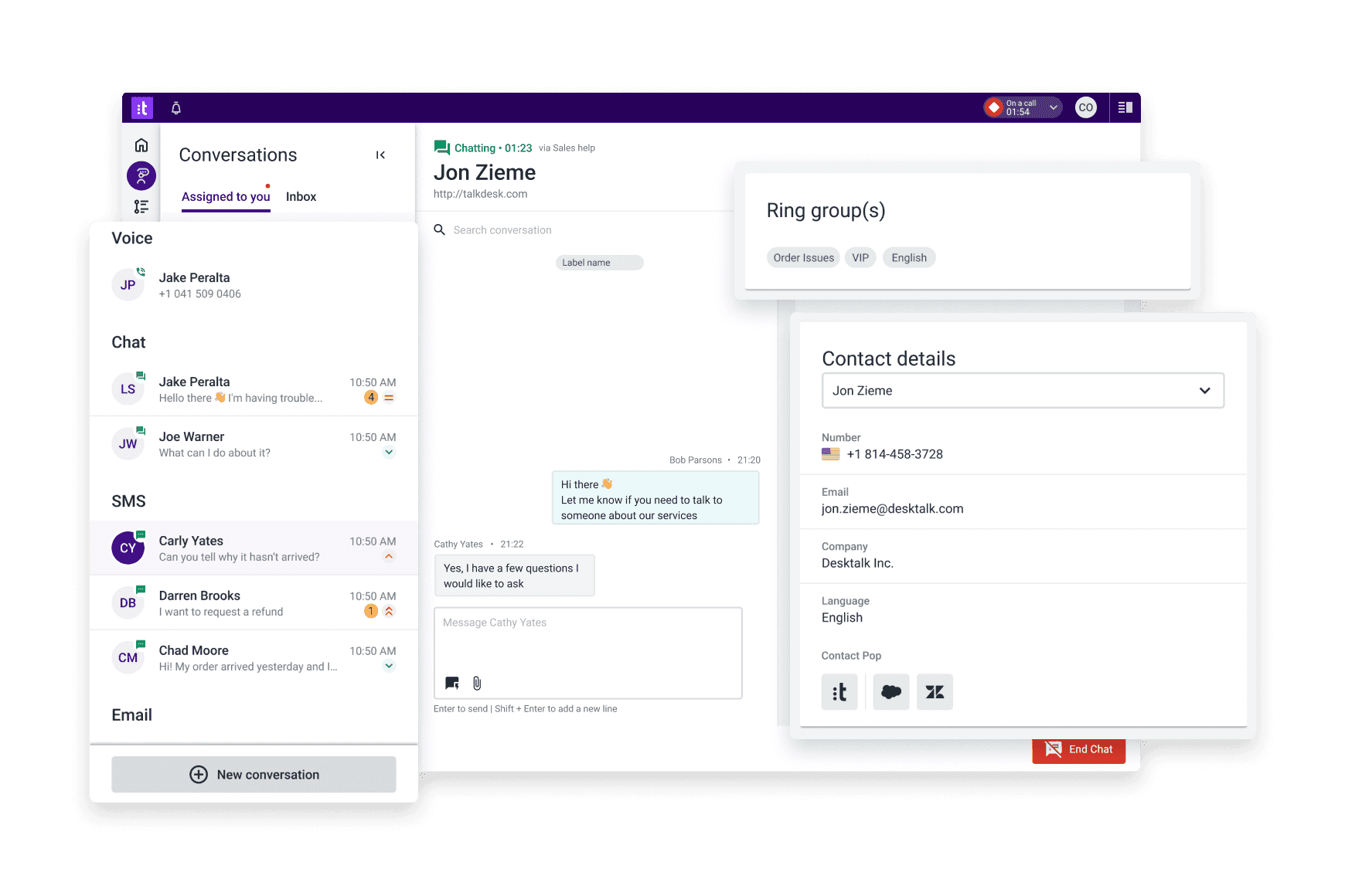 Communications Information Intelligent Routing 310124