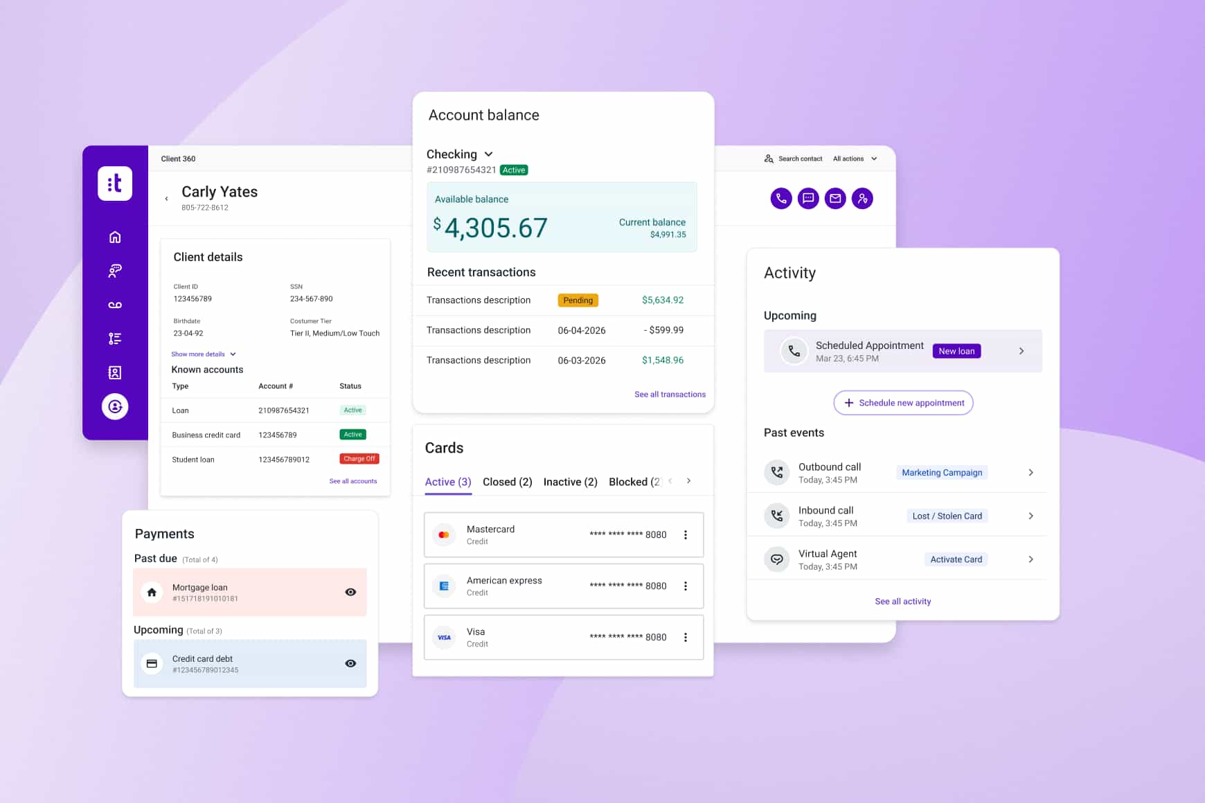 Talkdesk for Financial Centers
