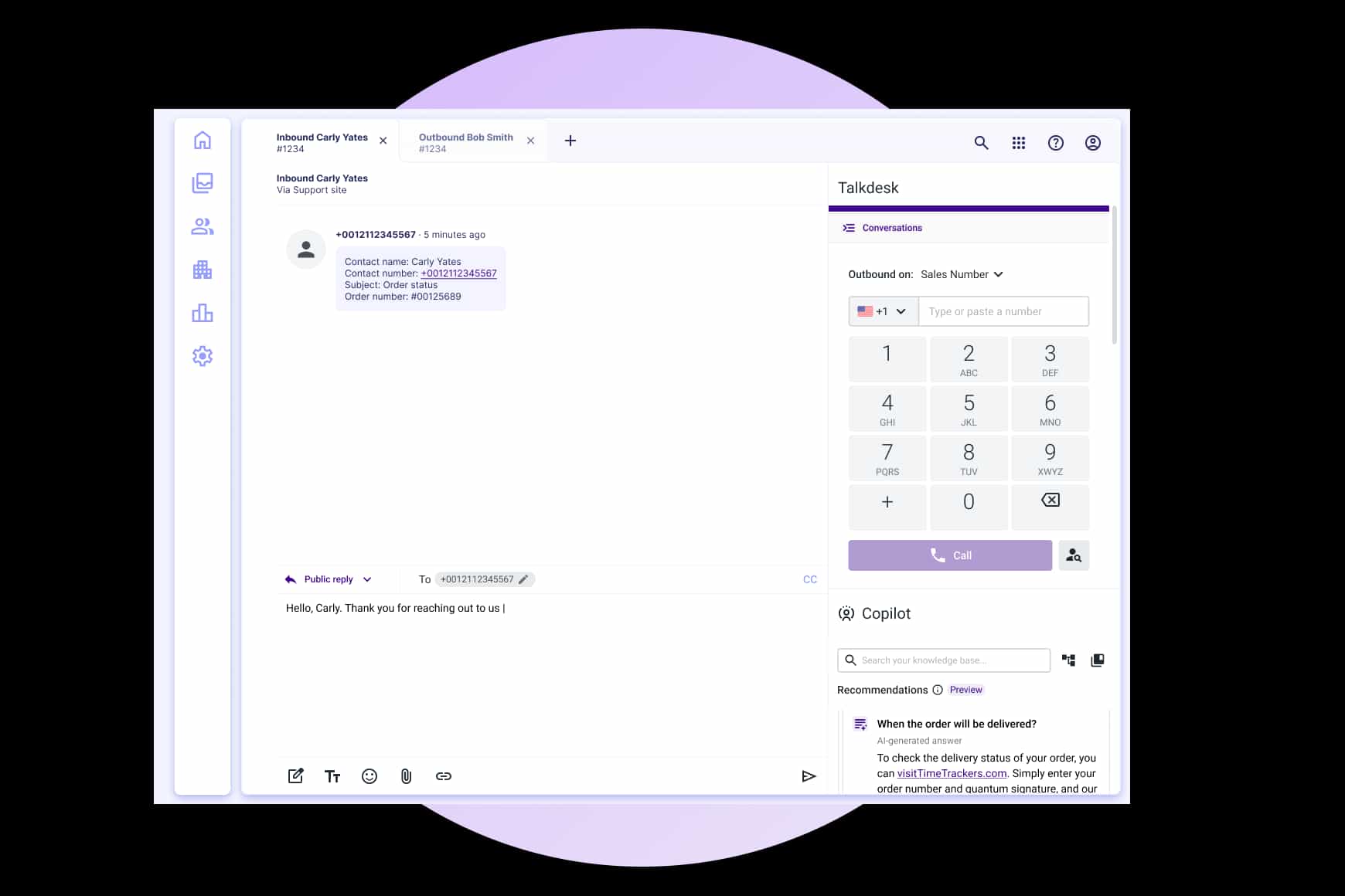 Talkdesk Embeded