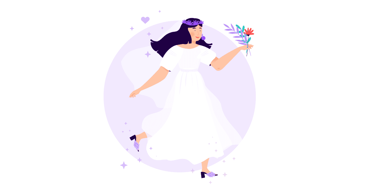 Uma história de uma noiva com sapatos Cinderela: como as equipes de atendimento ao cliente podem ir além