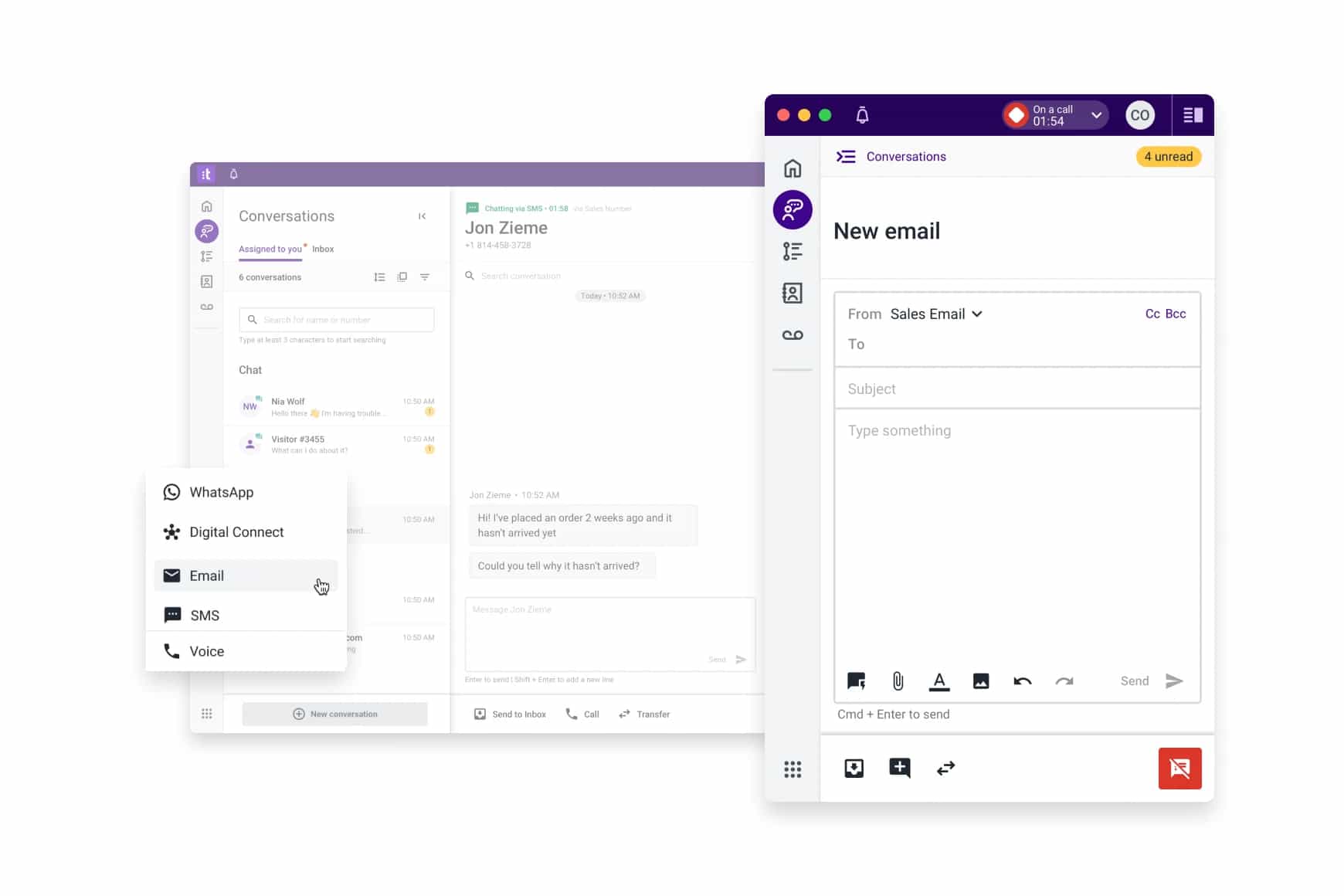 Engage Customers Channel Choice Email