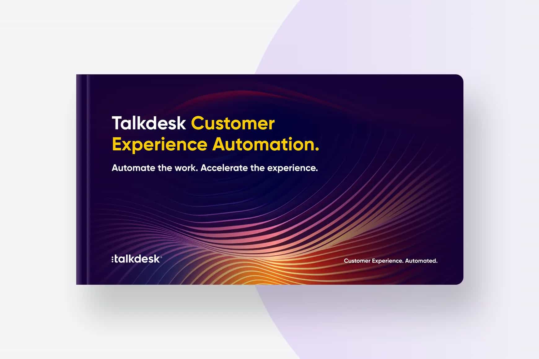 Talkdesk Customer Experience Automation Brochure (CXA)