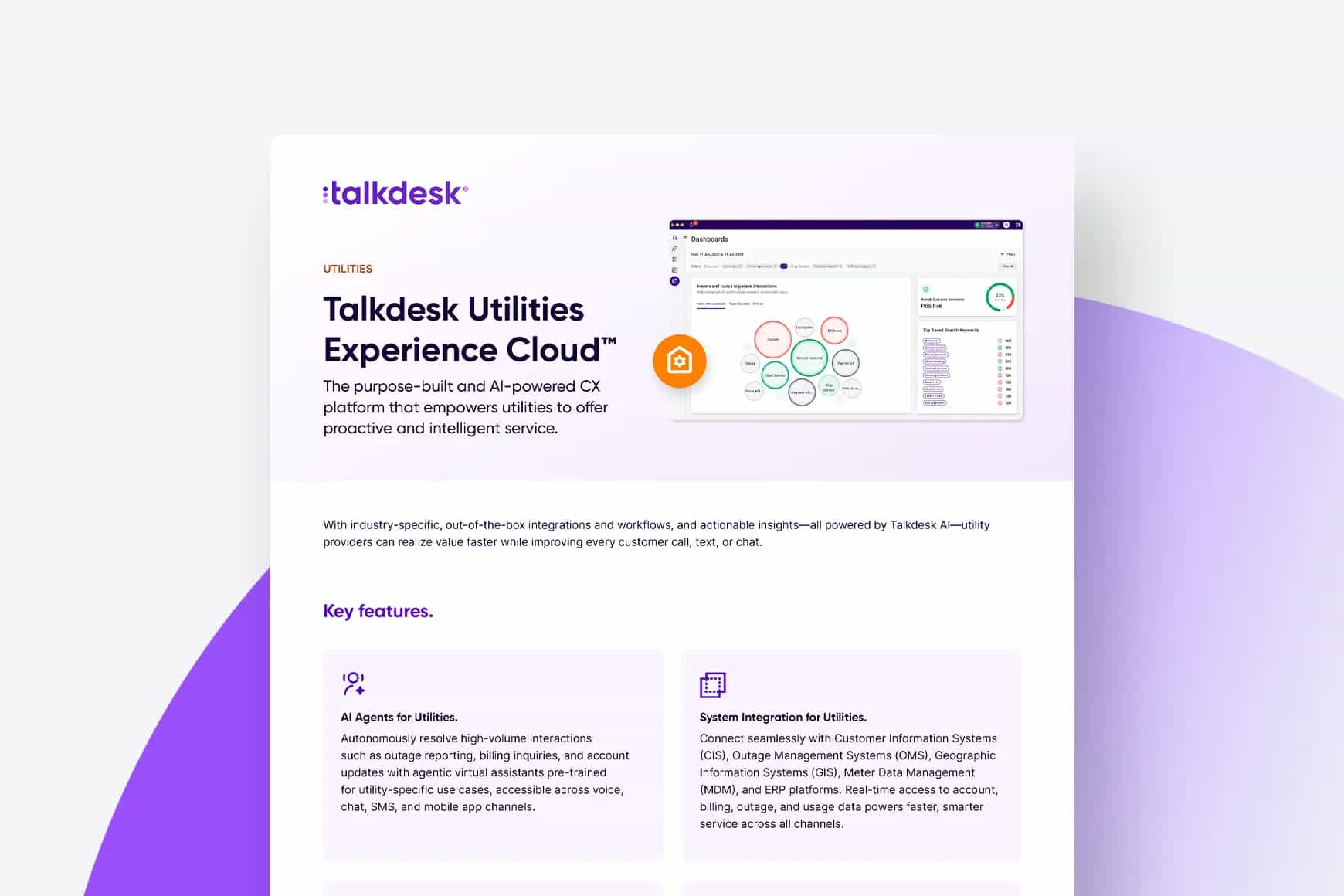 Talkdesk Utilities Experience Cloud