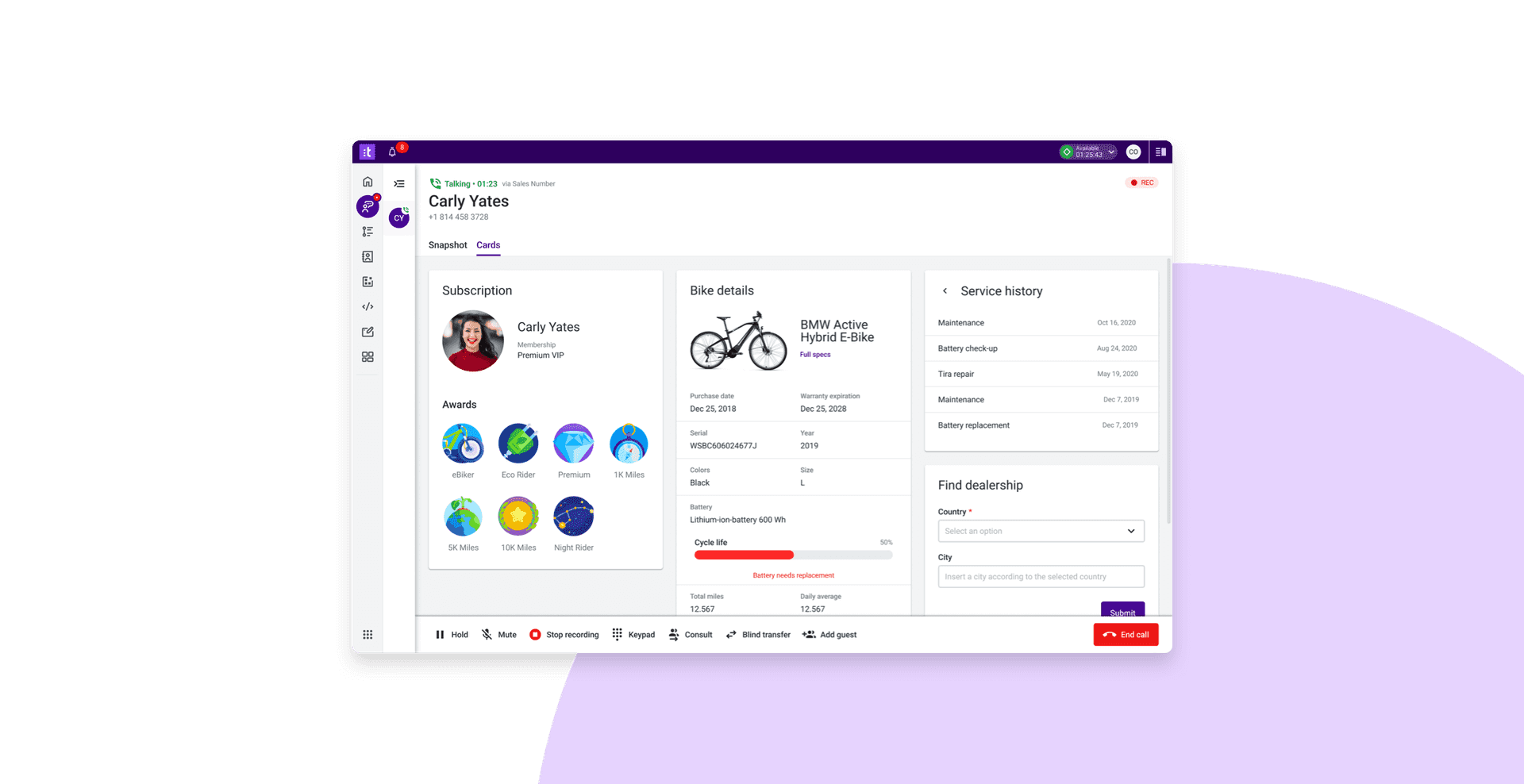 Workspace Designer Conversations Bike Service